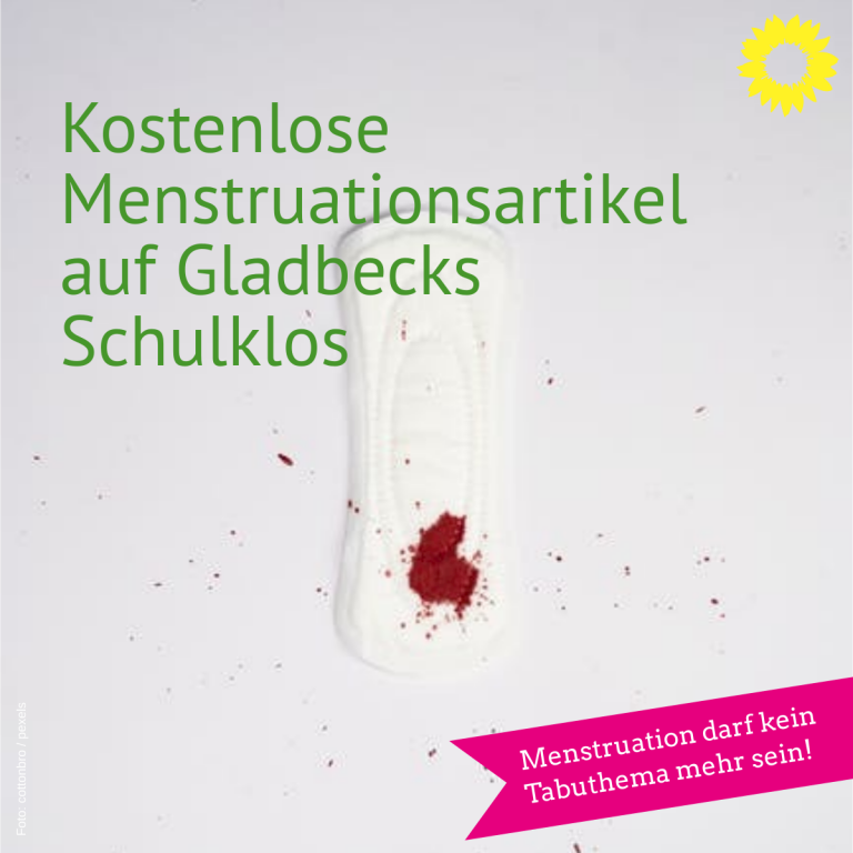 Kostenlose Menstruationsartikel auf Gladbecks Schulklos