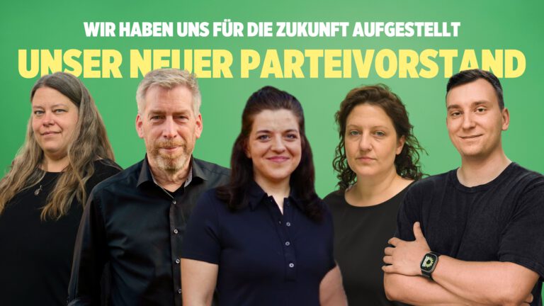 Wir haben den Parteivorstand neu aufgestellt